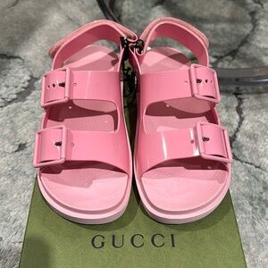 Womens Gucci Rubber sandals